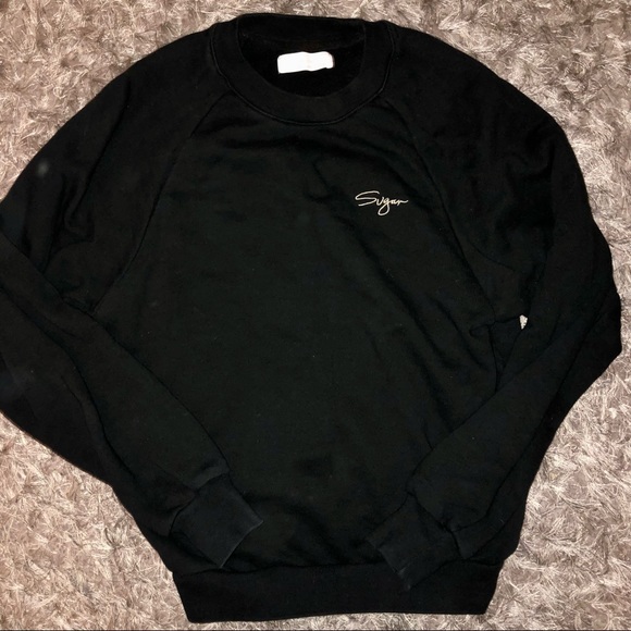 Oak & Fort Black Crewneck Shirt - Picture 1 of 4